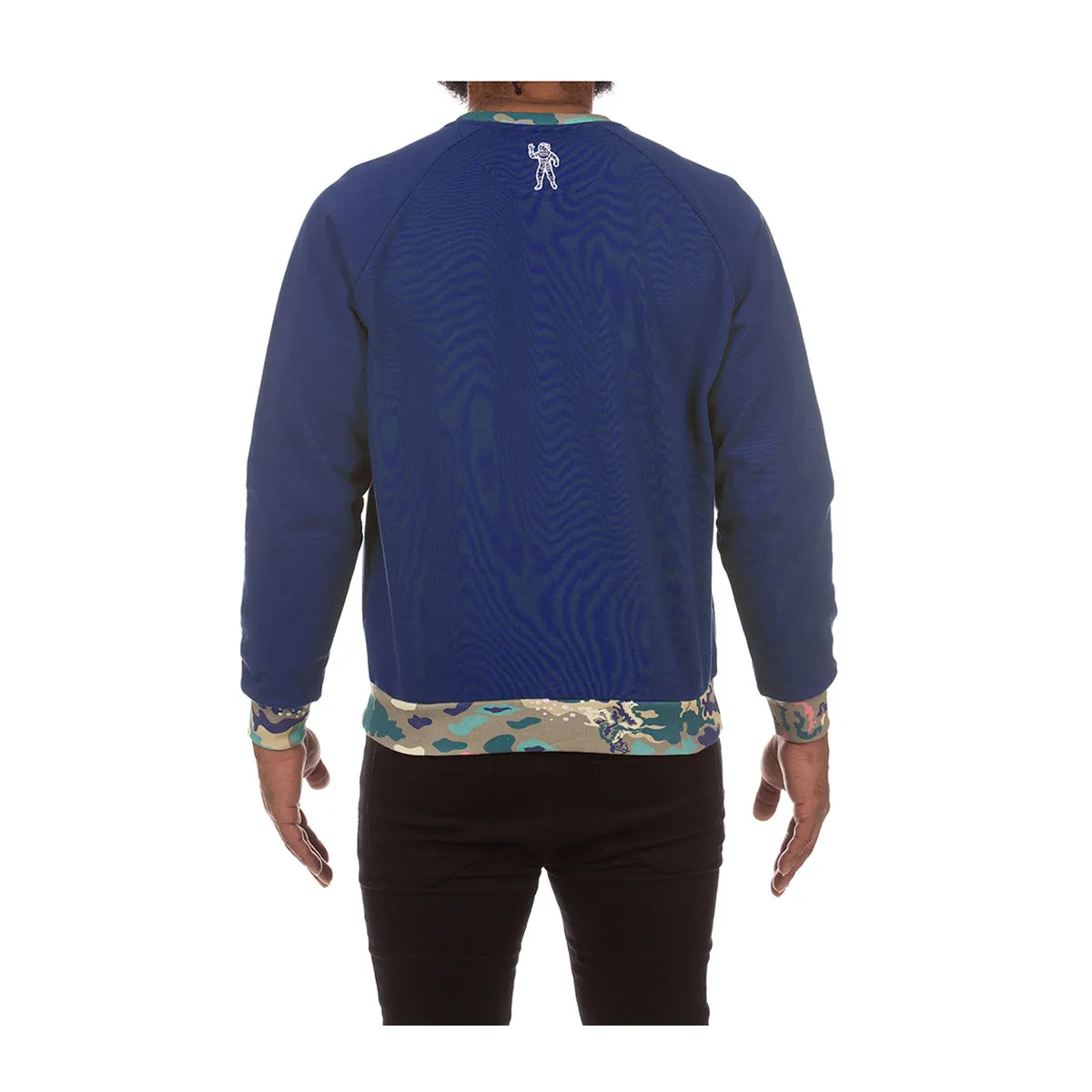 Billionaire Boys Club Mens Formation Sweatshirt 7302-310 Blue Depths