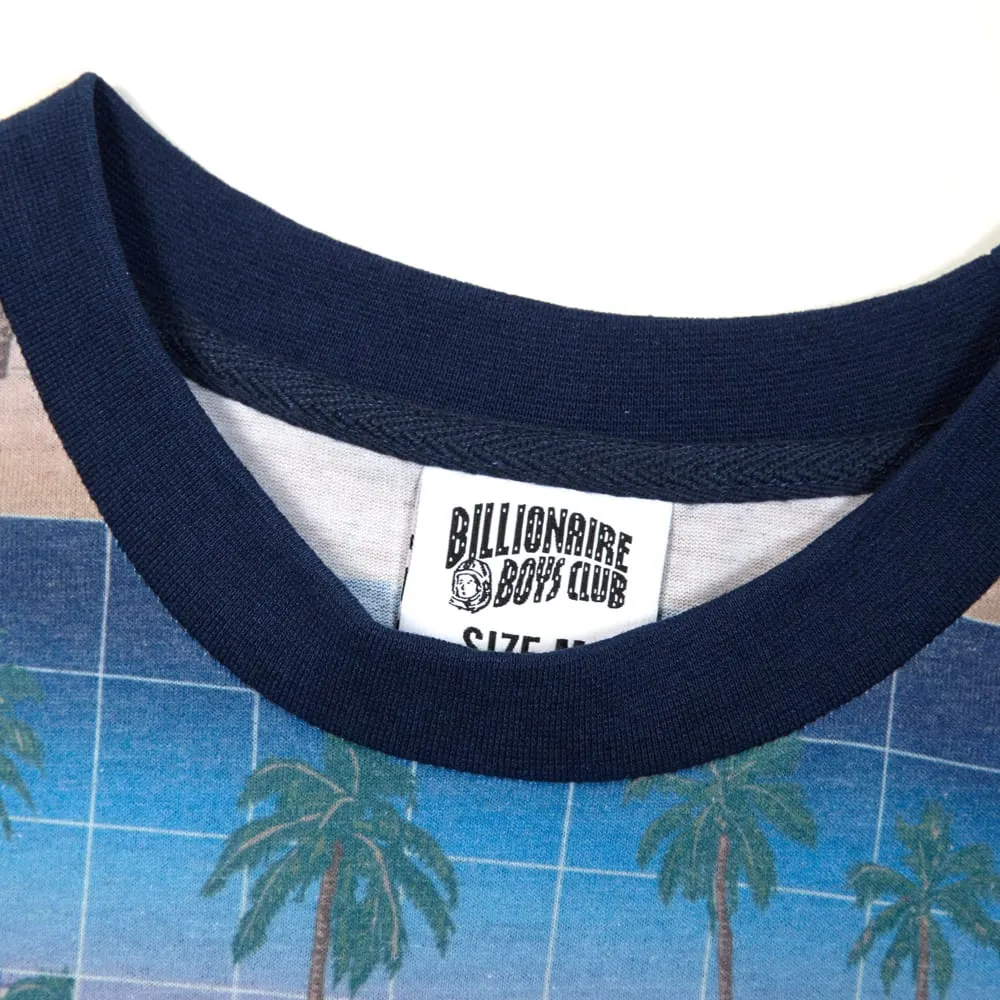 Billionaire Boys Club Miawaiian TeeBlue