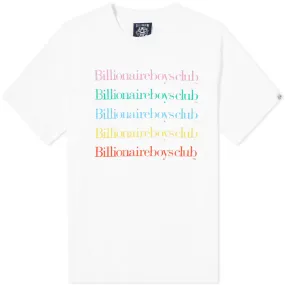 Billionaire Boys Club Repeat Logo TeeWhite