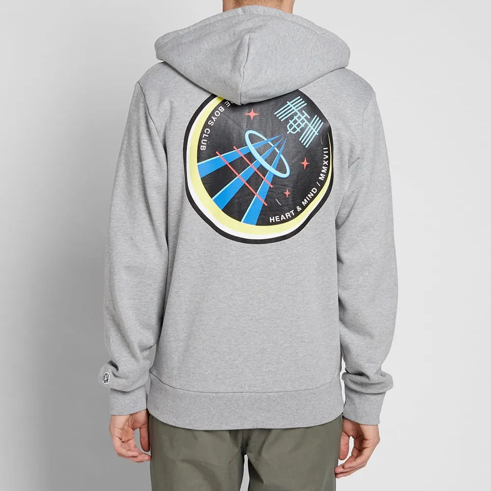 Billionaire Boys Club Satellite Flight HoodyHeather Grey