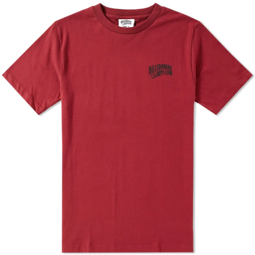 Billionaire Boys Club Small Arch Logo TeeBurgundy