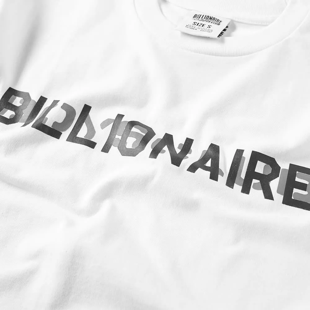 Billionaire Boys Club Stencil Logo TeeWhite