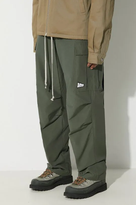 Billionaire Boys Club trousers Cargo men's green color B23411