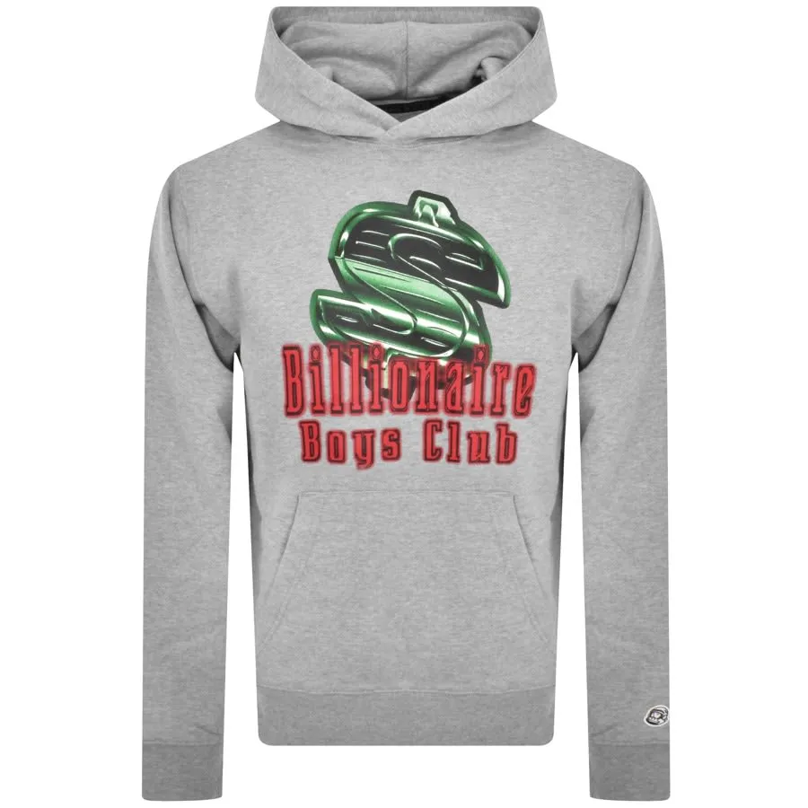 Billionaire Boys Dollar Sign Logo Hoodie Grey