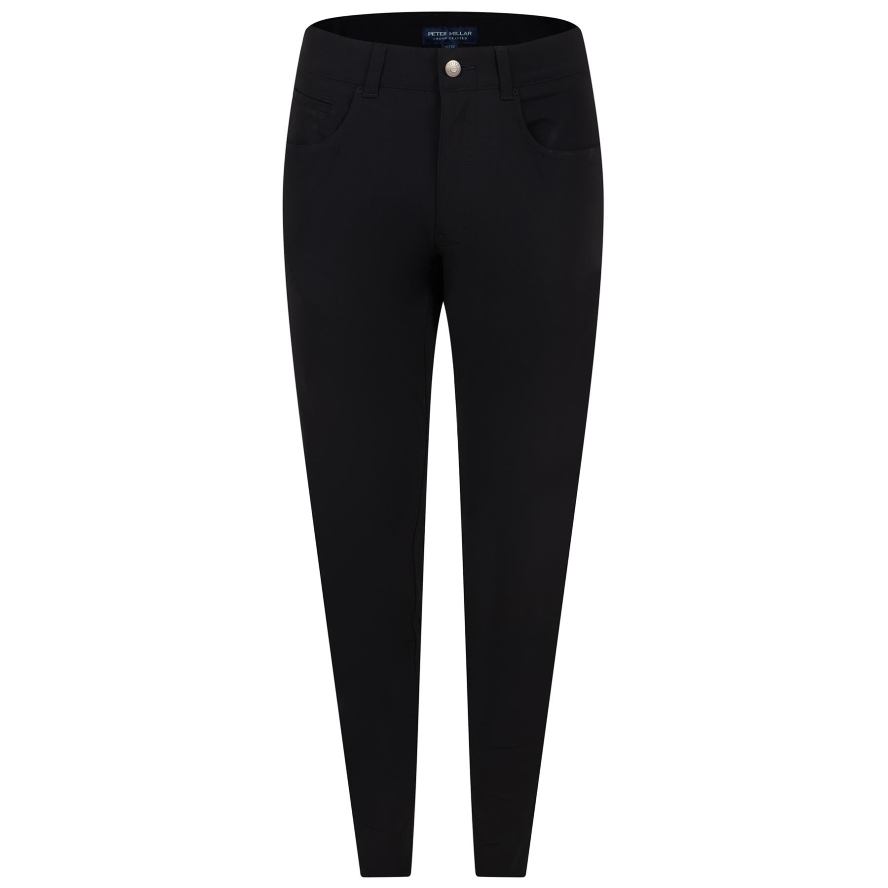 Bingham Performance Tailored Fit Five-Pocket Trousers Black - AW23