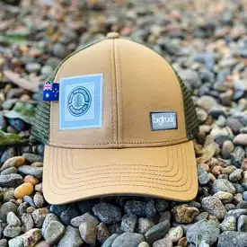 Blue Mountains Running Co Branded Big Truck Trucker Cap