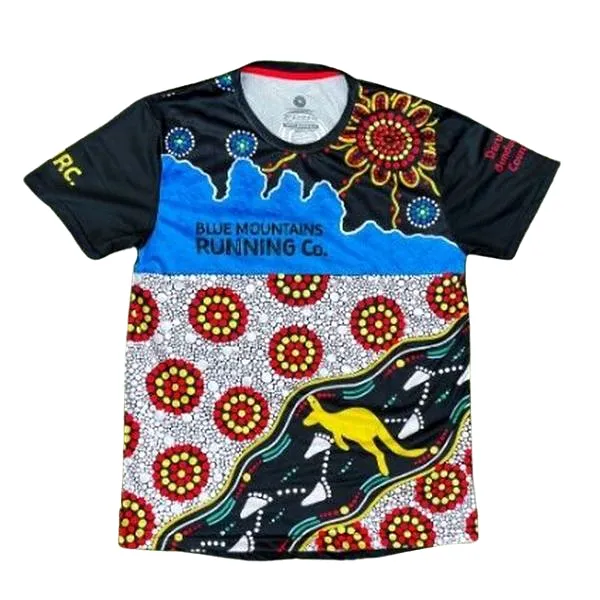 Blue Mountains Running Co Womens Indigenous Tee