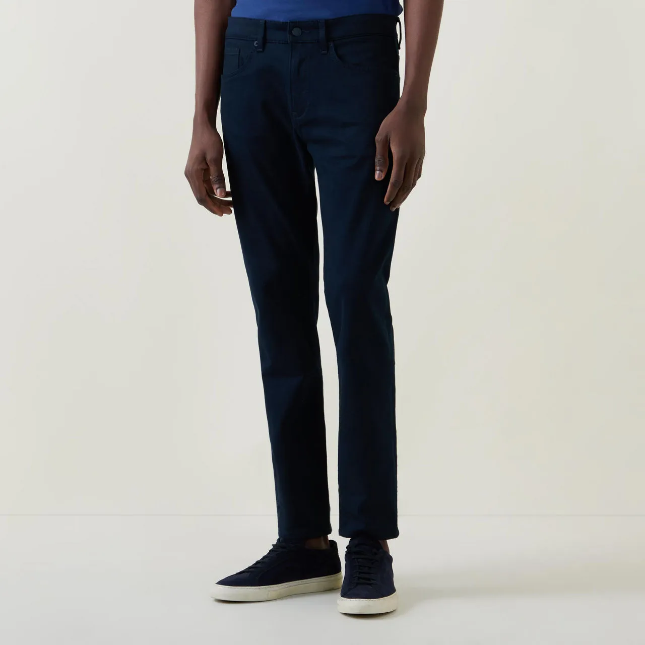 BOSS Delaware5 Slim-Fit Trousers - Navy