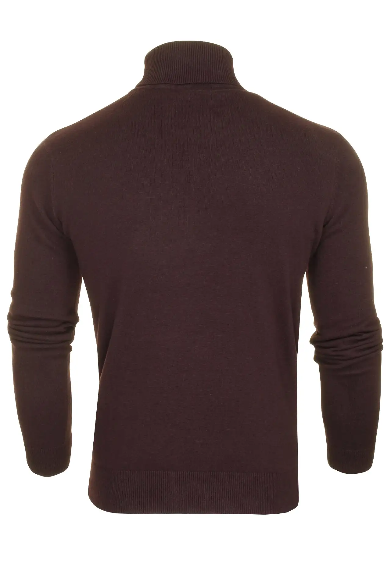 Brave Soul Mens Polo Roll Neck Jumper Hume