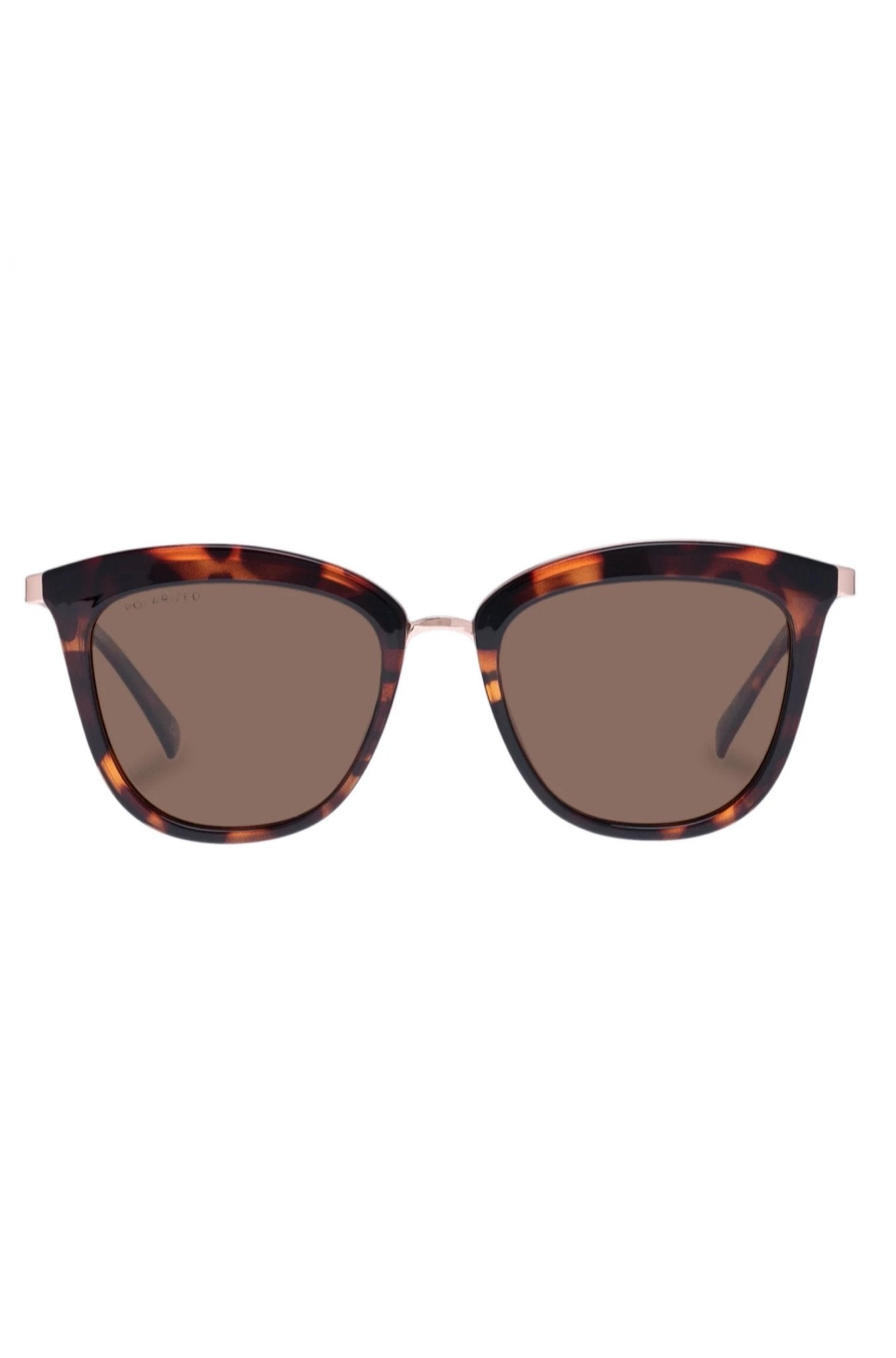 Caliente Sunglasses in Tort/Rose Gold