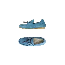 Car Shoe Camoscio Vintage Light Blue