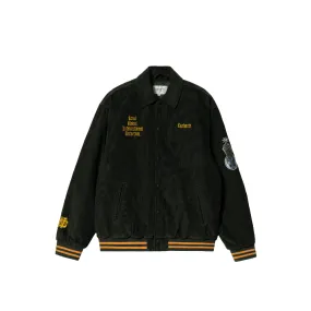 Carhartt Wip Letterman Jacket Dark Cedar / Ochre I030819-10