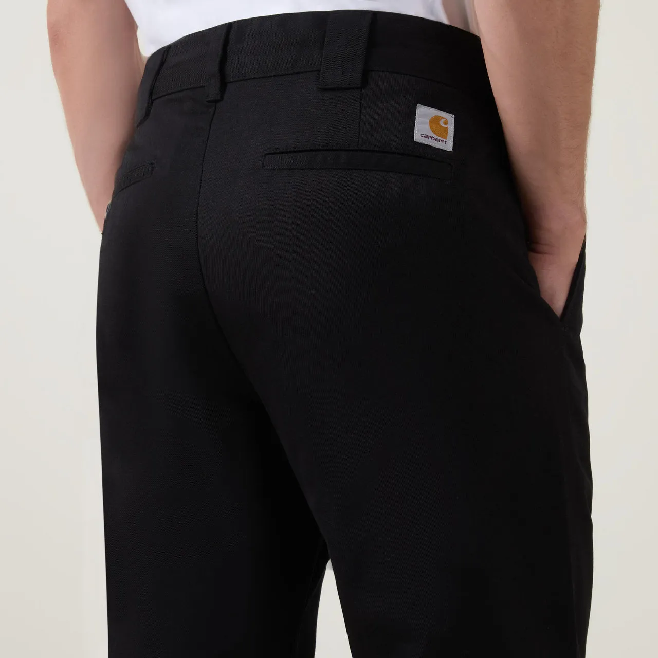 CARHARTT WIP Master Relaxed-Fit Trousers - Black