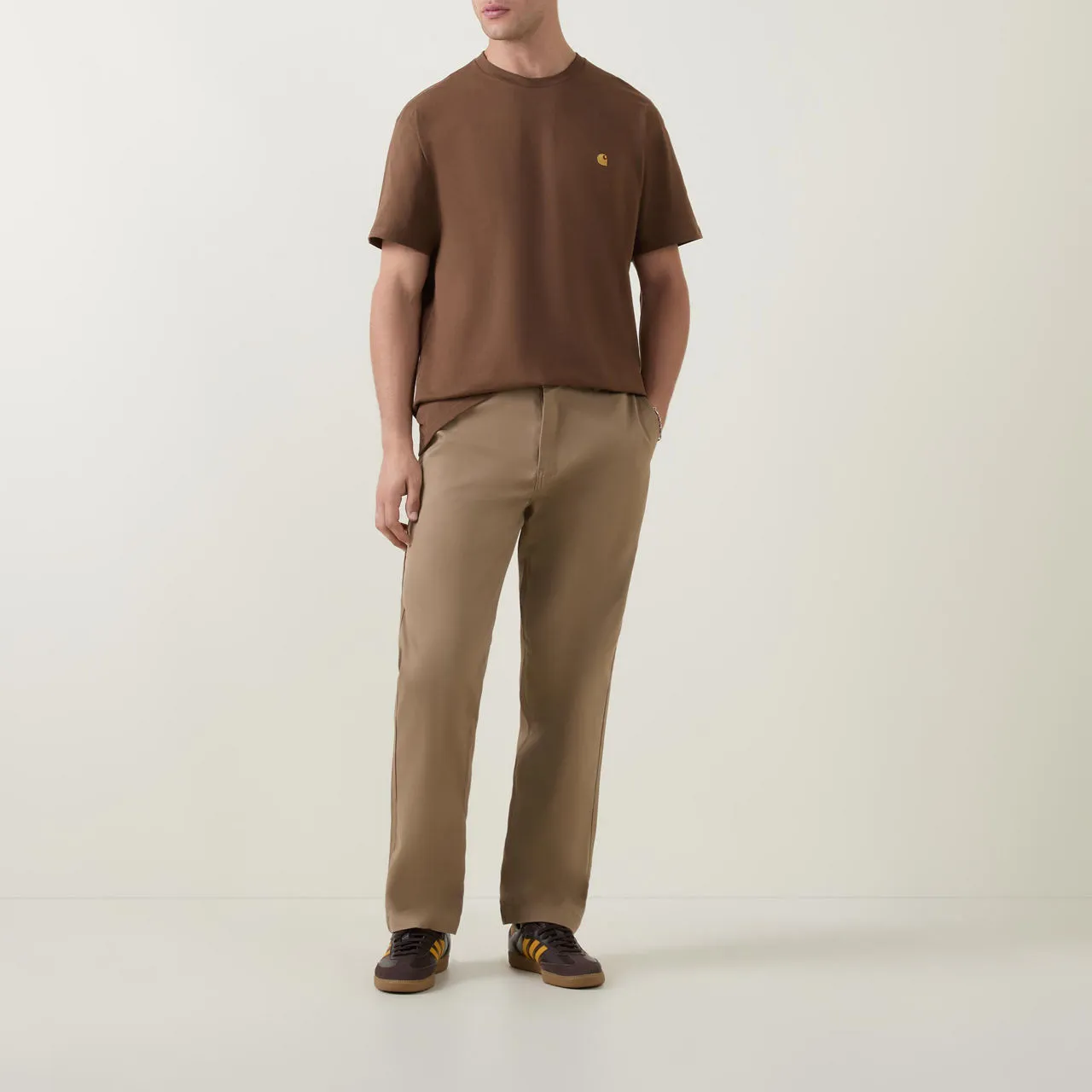 CARHARTT WIP Master Relaxed-Fit Trousers - Tan