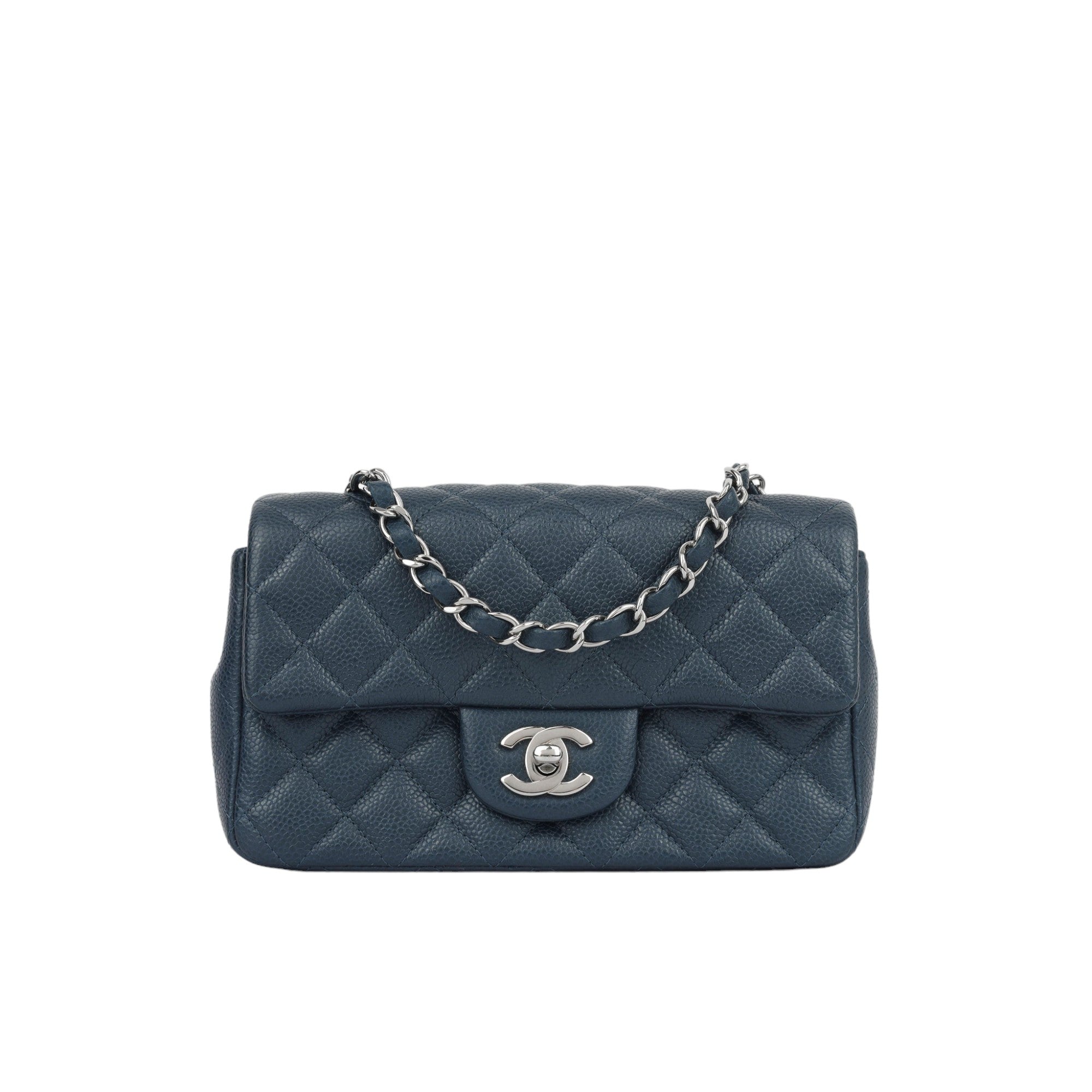 Chanel Mini Rectangular - Dark Blue