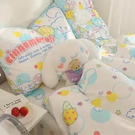 Cinnamoroll licensed cinnamoroll ice cream bed sheet / duvet cover/ pillow case