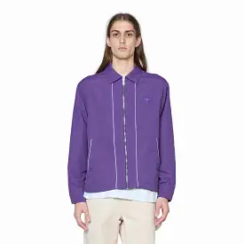 Classic Logo Coaches Jacket Purple