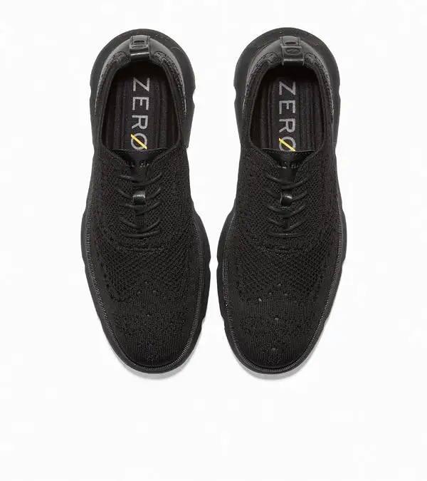 Cole Haan 4.Zerogrand Stitchlite Oxford Black Knit Black    