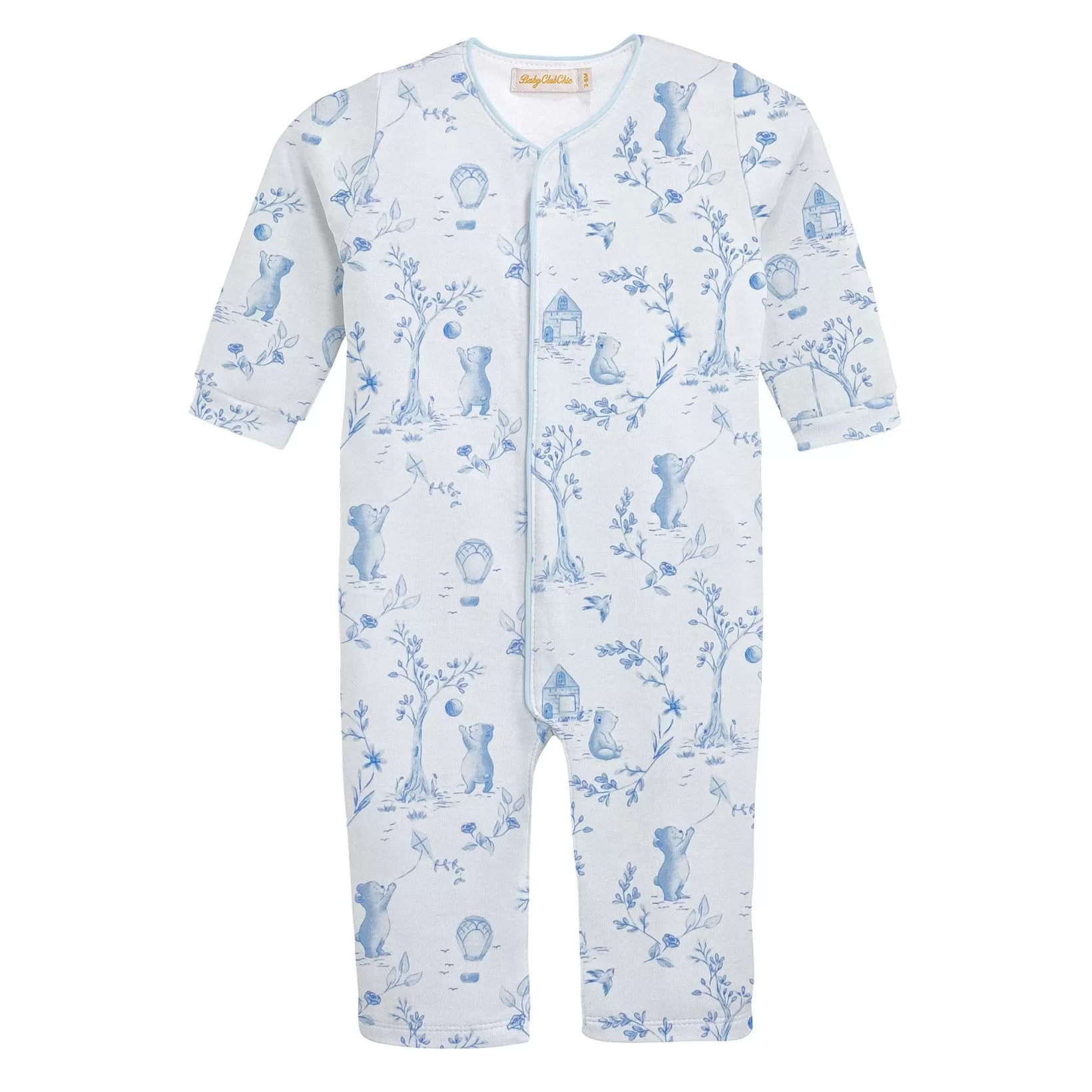 Coverall - Bear - Blue