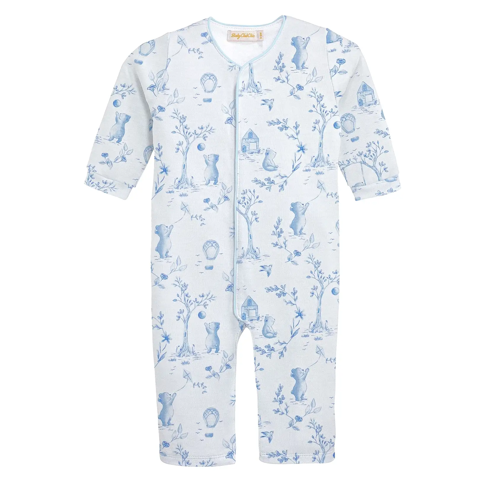 Coverall - Bear - Blue