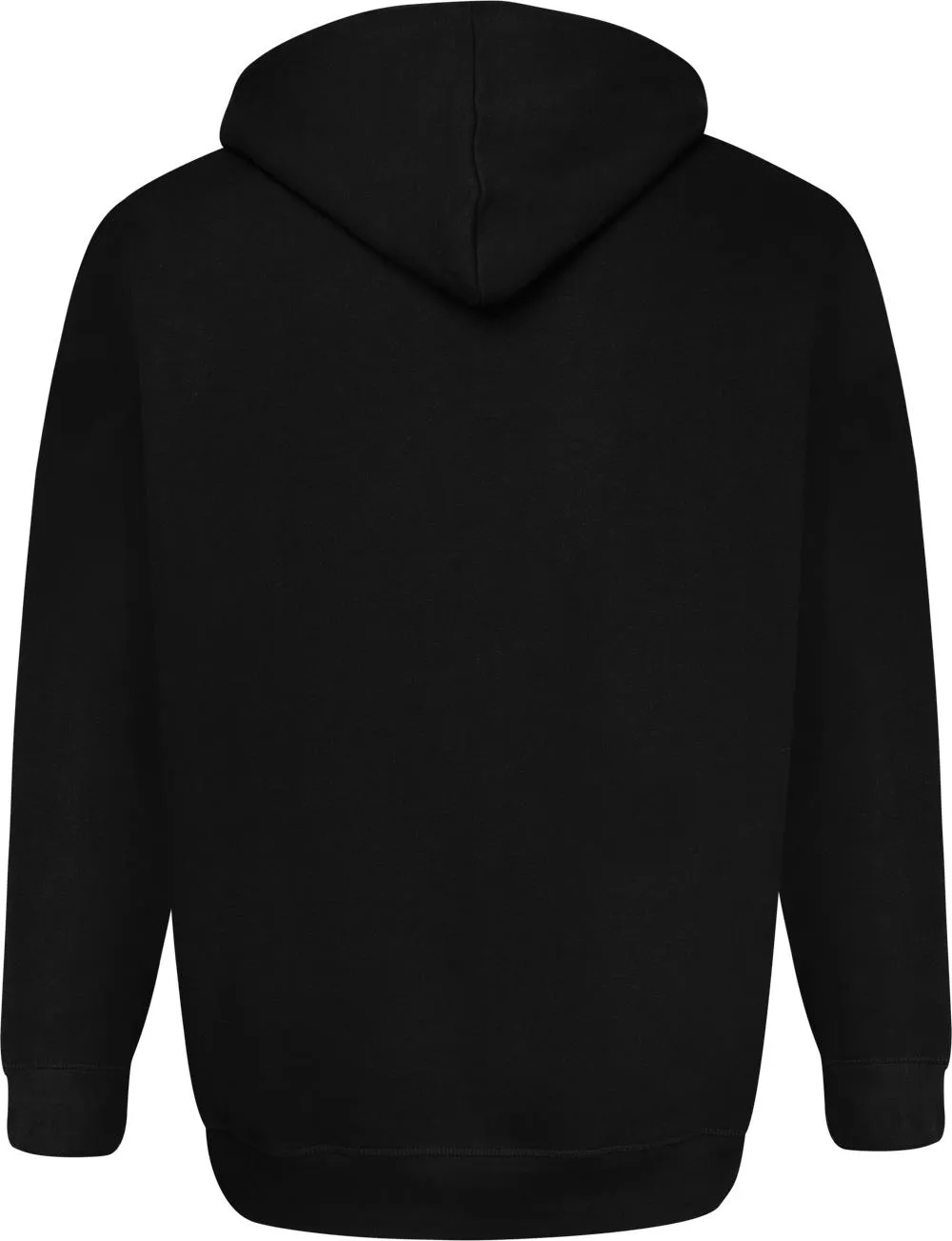 D555 Marble TALL Full Zipped Hooded Sweatshirt - Black