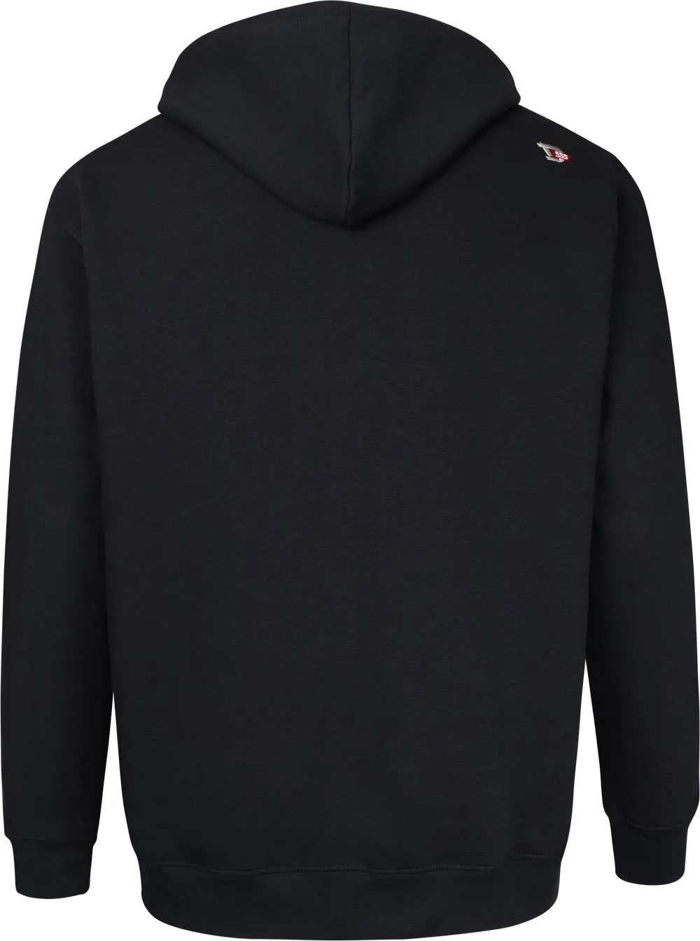 D555 Zennor Tall Zip Hoody With Brooklyn Chest Print - Navy