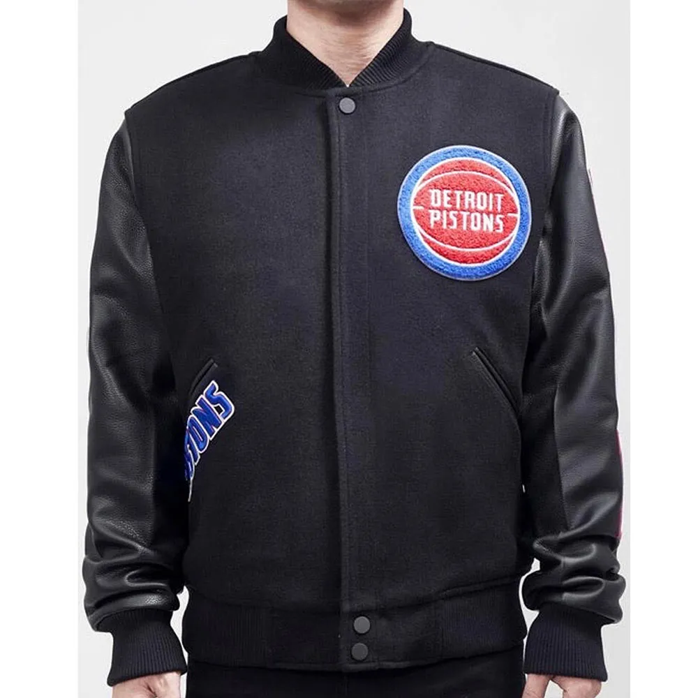 Detroit Pistons Letterman Jacket