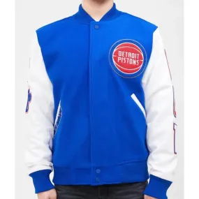 Detroit Pistons Letterman Jacket