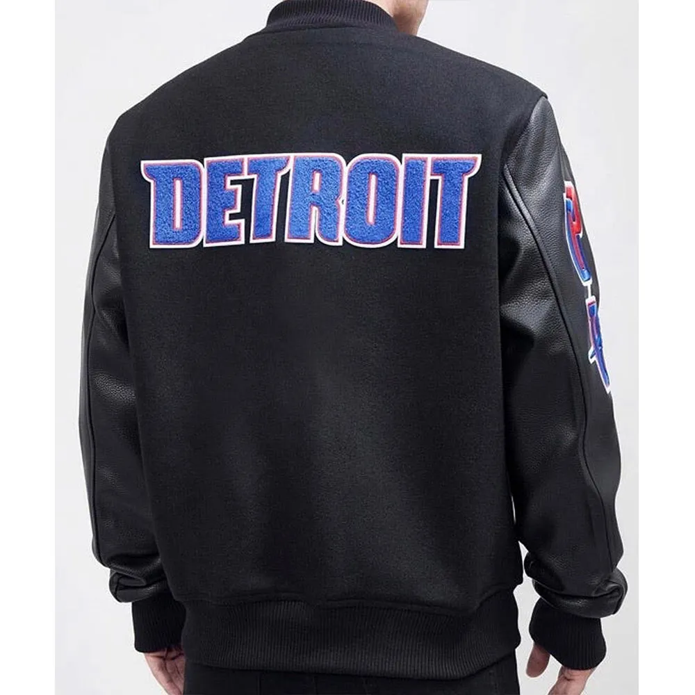 Detroit Pistons Letterman Jacket