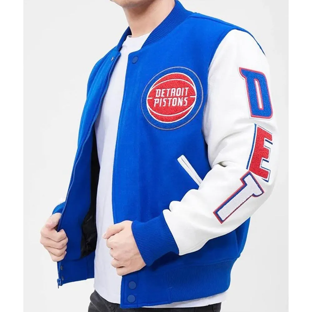 Detroit Pistons Letterman Jacket