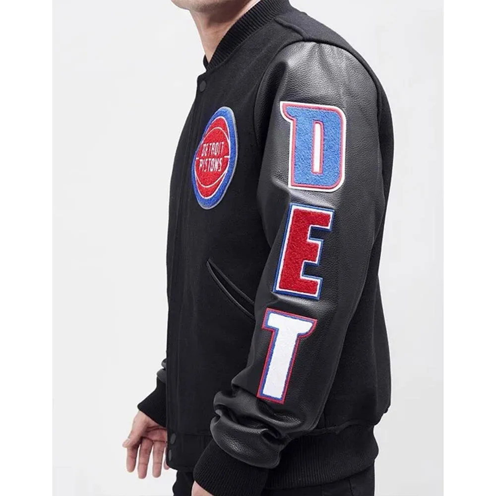 Detroit Pistons Letterman Jacket