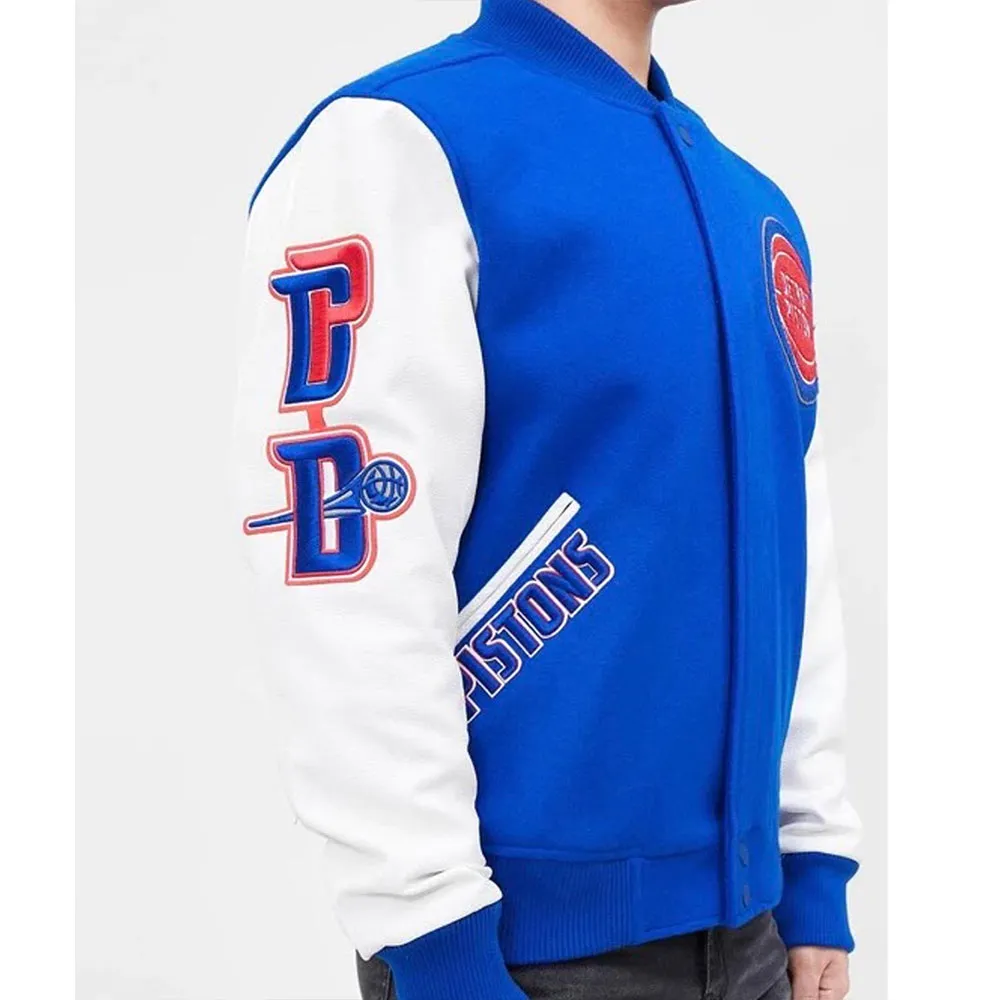 Detroit Pistons Letterman Jacket