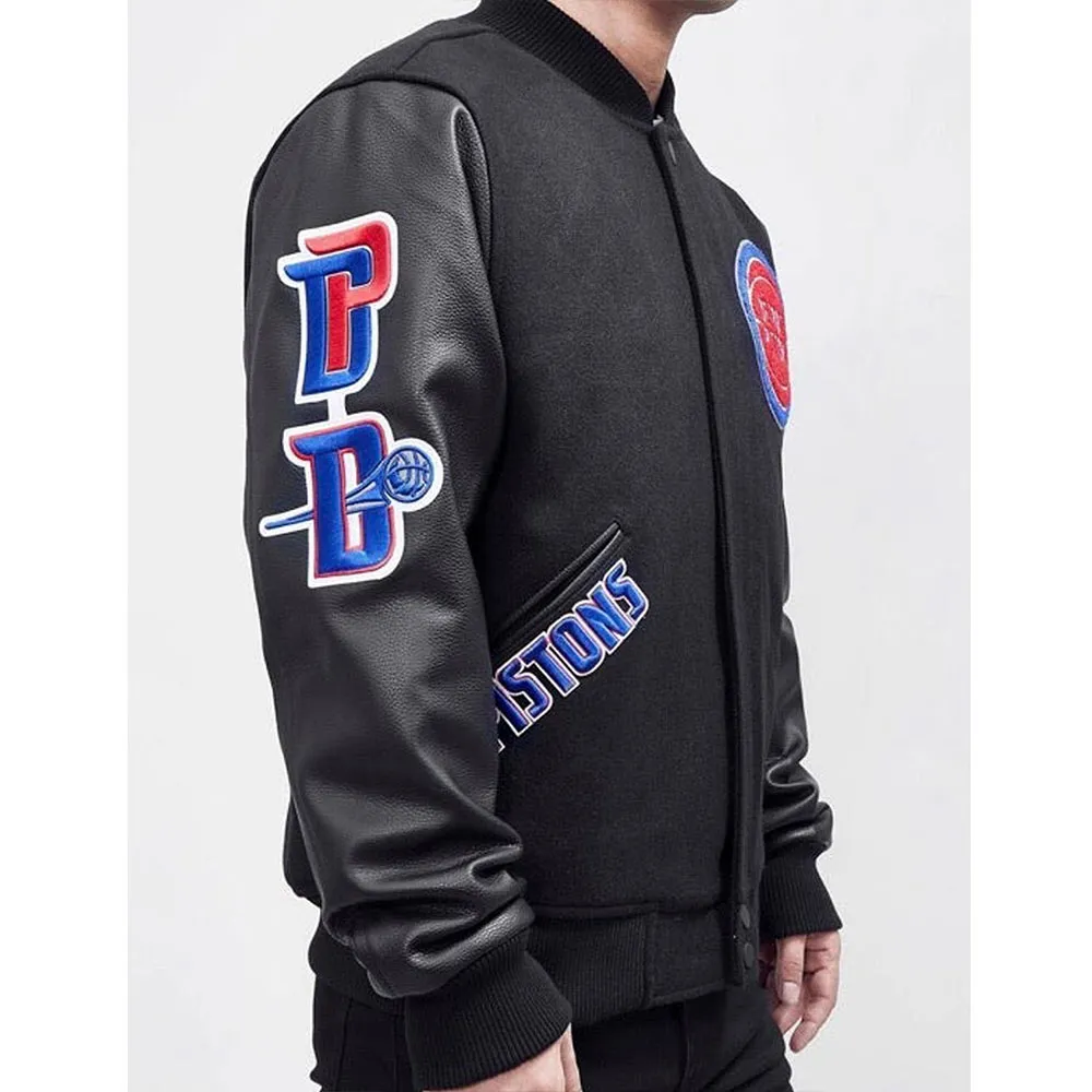 Detroit Pistons Letterman Jacket