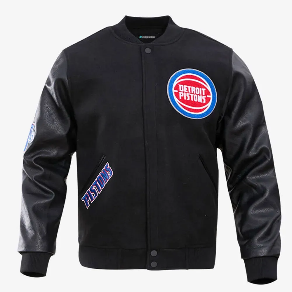 Detroit Pistons Letterman Jacket