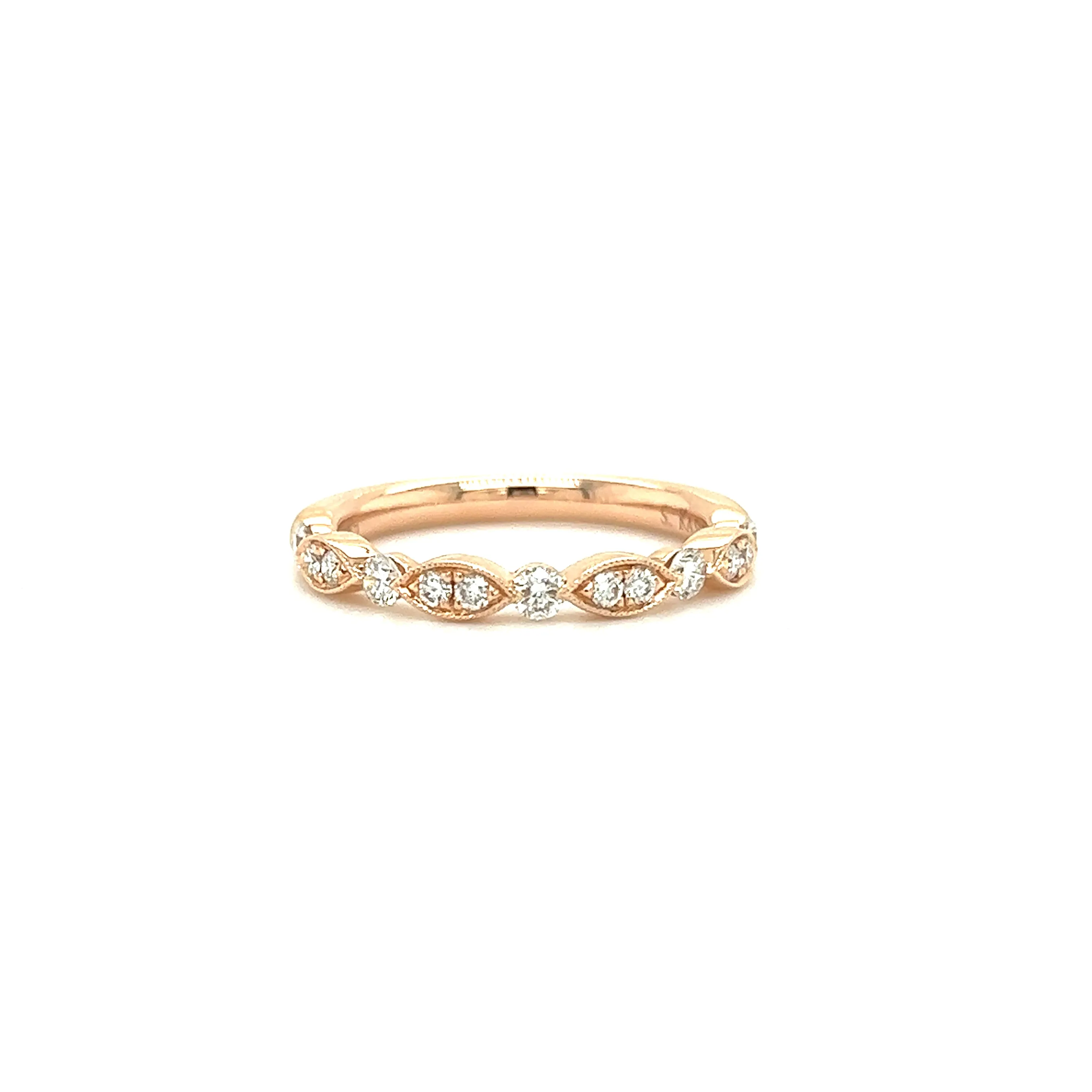 Diamond Ring with 0.27ctw of Diamonds in 14K Rose Gold