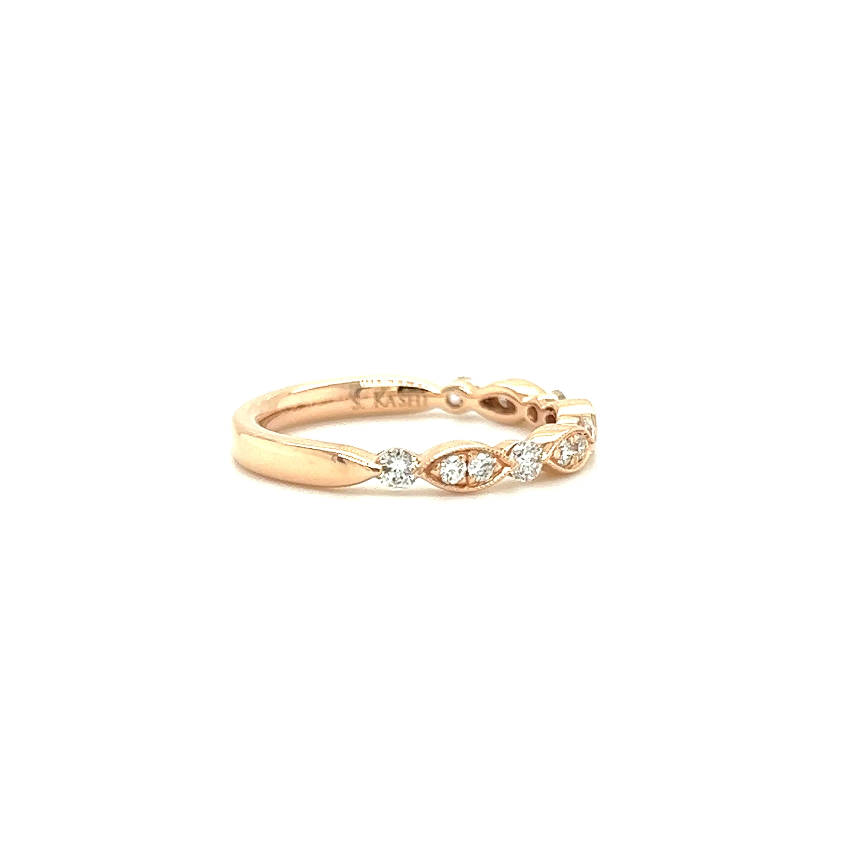 Diamond Ring with 0.27ctw of Diamonds in 14K Rose Gold