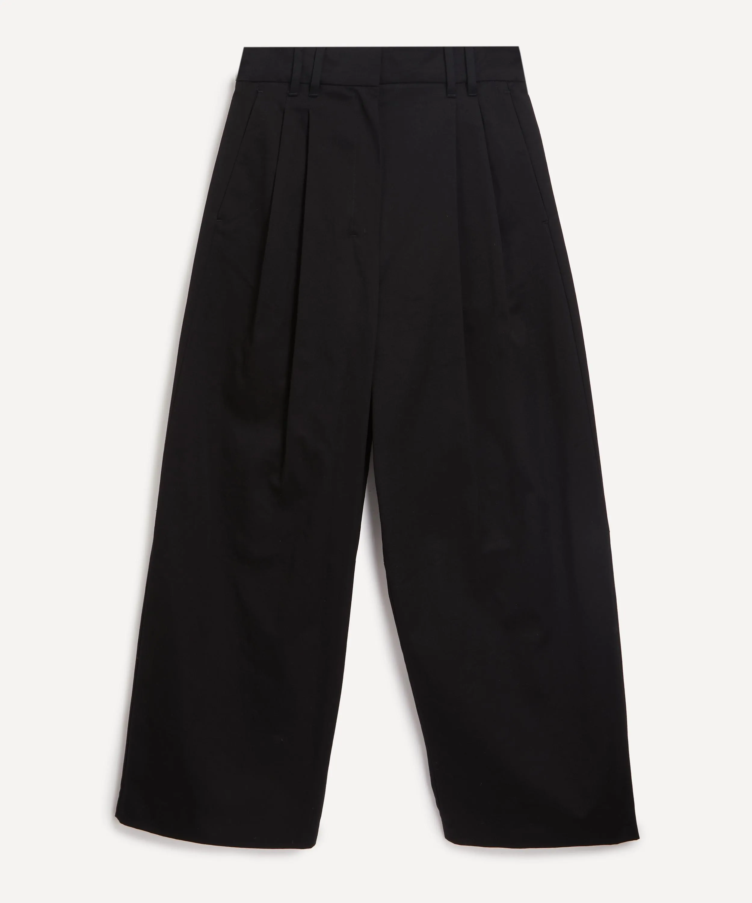 Dina Gabardine Wide-Fit Trousers