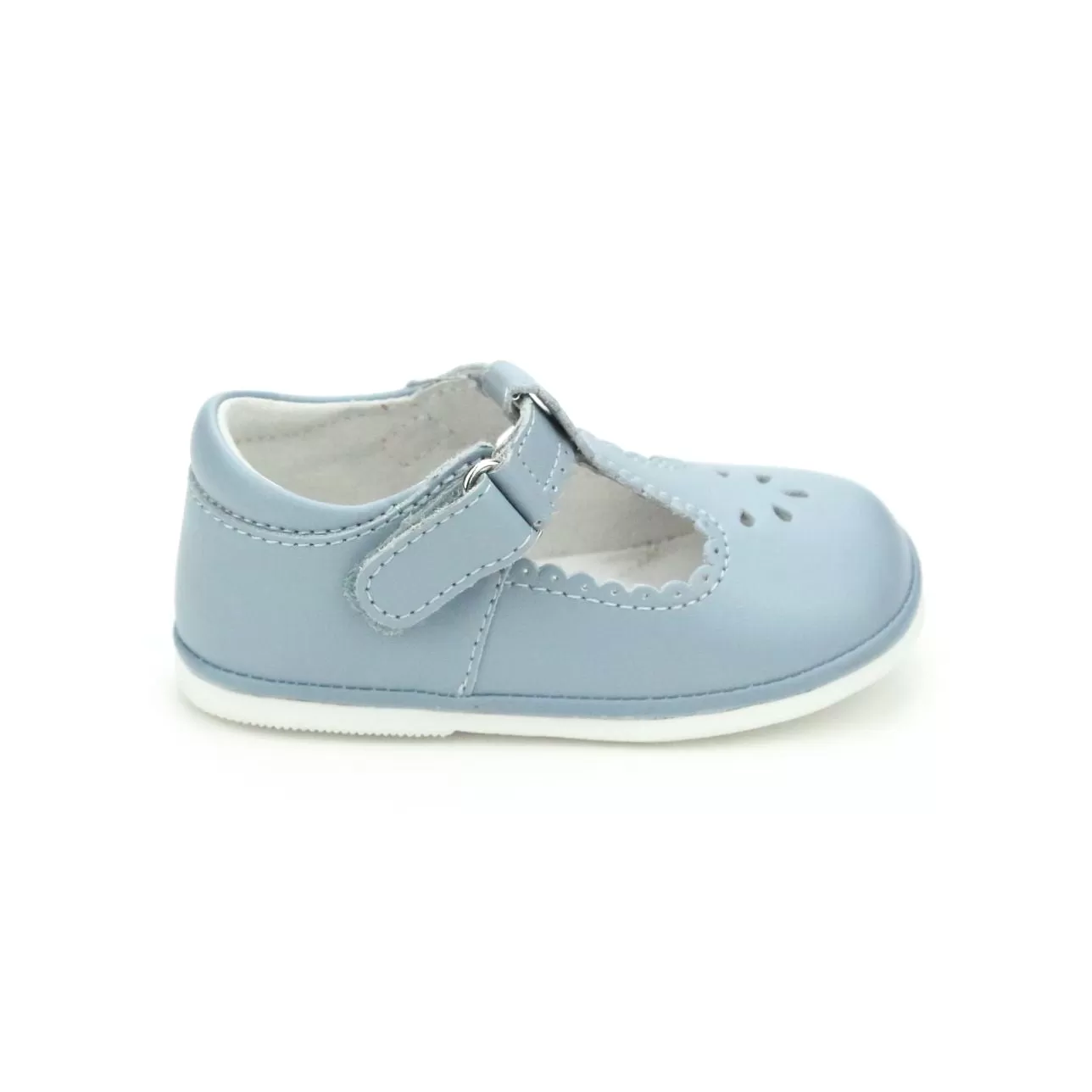 Dottie Scalloped T-Strap Mary Jane (Baby)