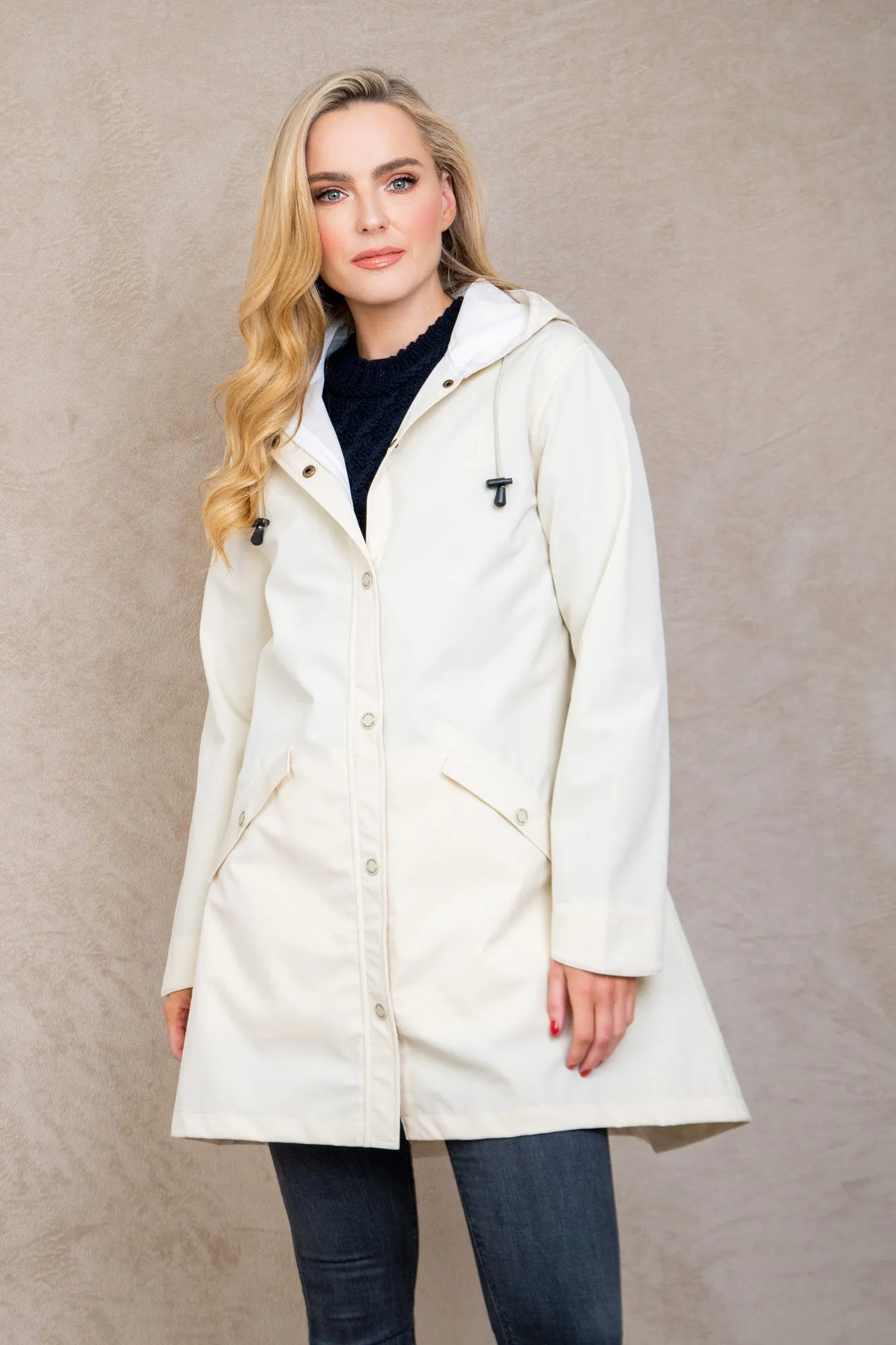 Fiadh Waterproof Jacket - Pearl