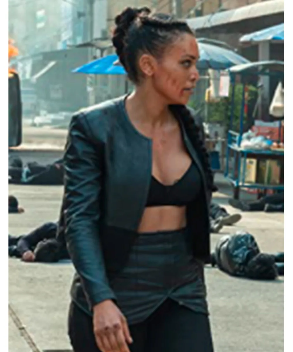 Fistful of Vengeance Pearl Thusi Black Jacket