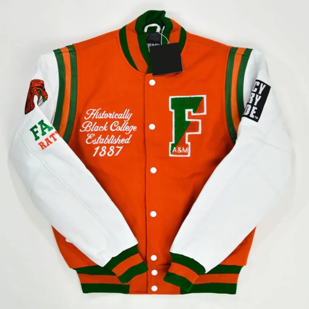 Florida A&M University Motto 2.0 Letterman Jacket