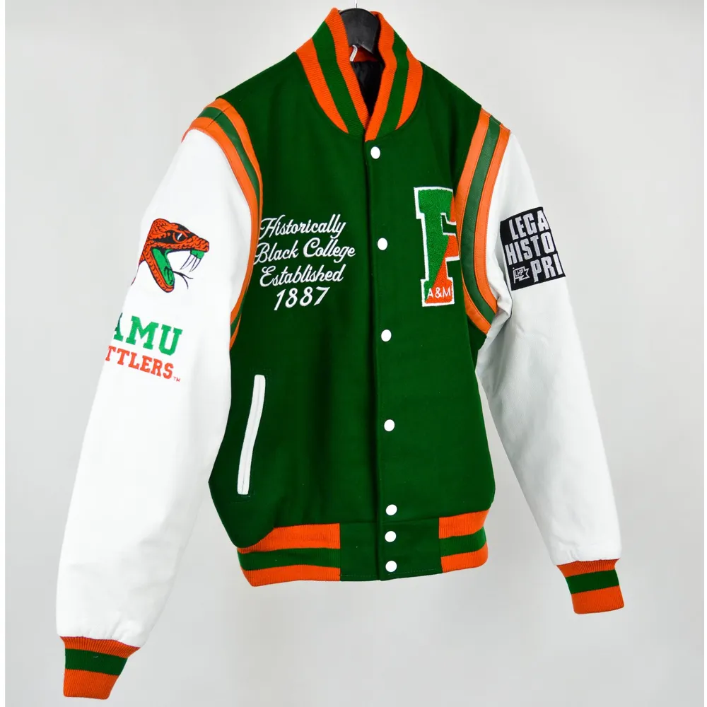 Florida A&M University Motto 2.0 Letterman Jacket