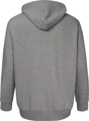 Grey Hawk Fleece Lined Zipped Hoody - Grey