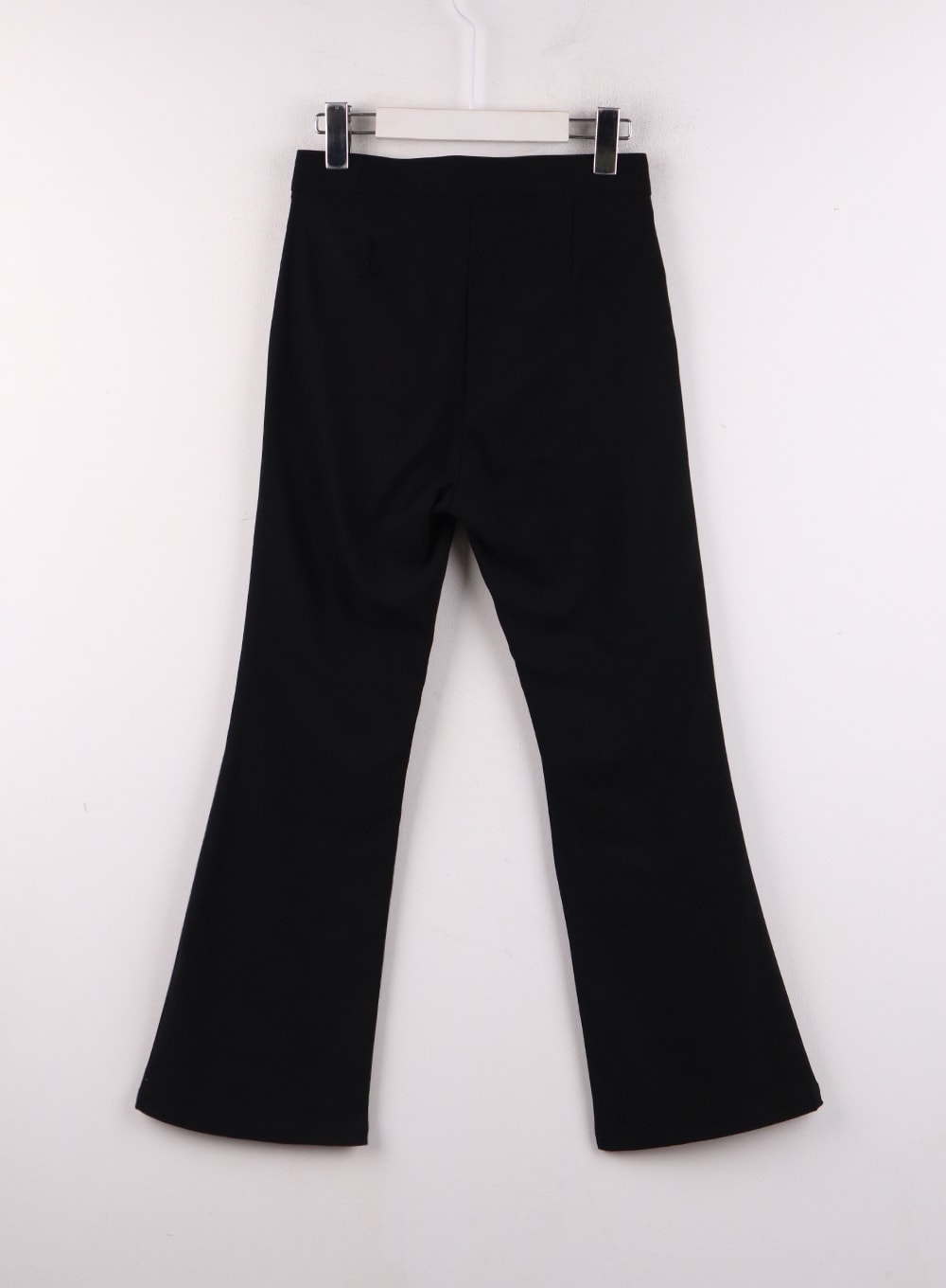 High Waist Solid Flared Trousers IF402