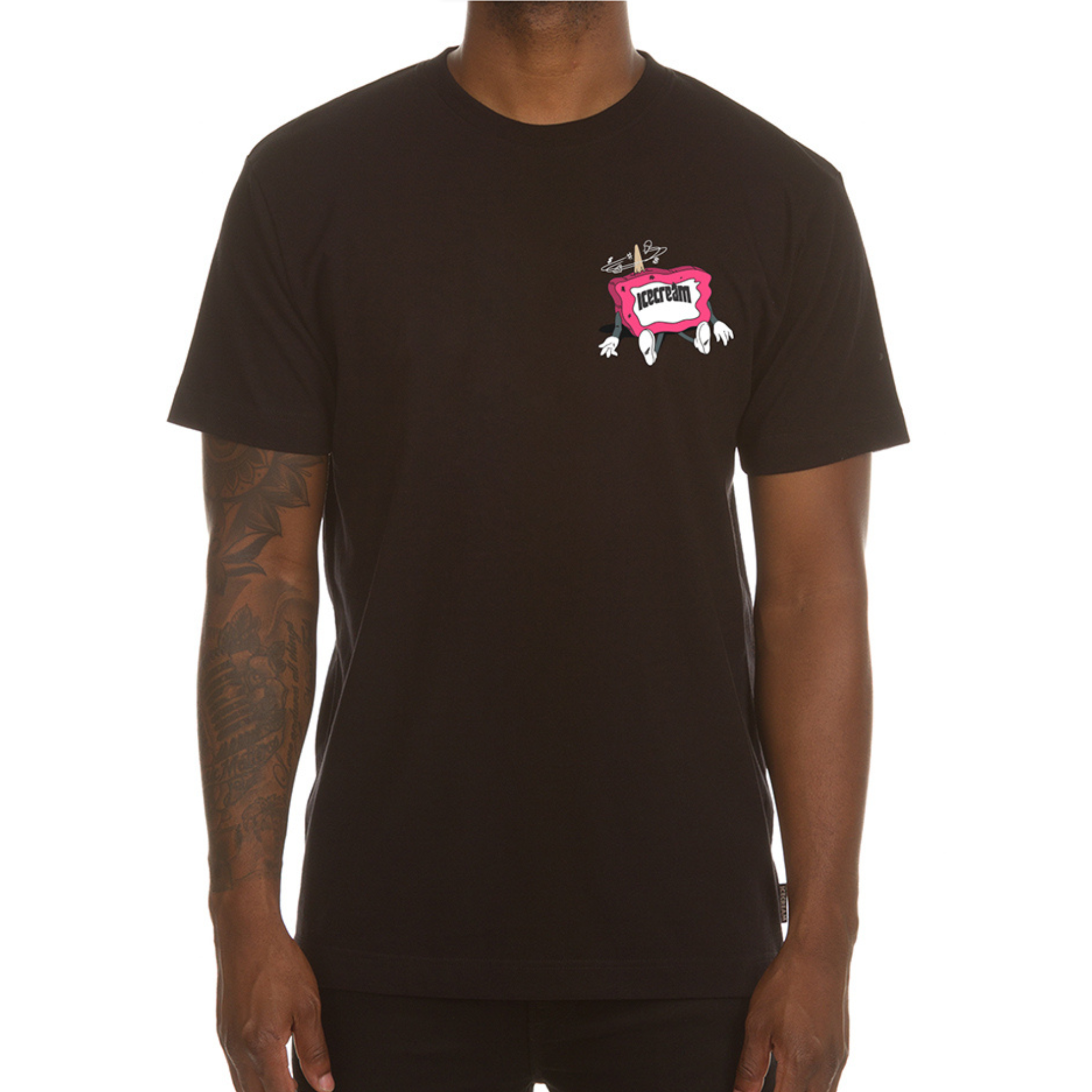 Ice Cream Knock Out SS Tee (Black)