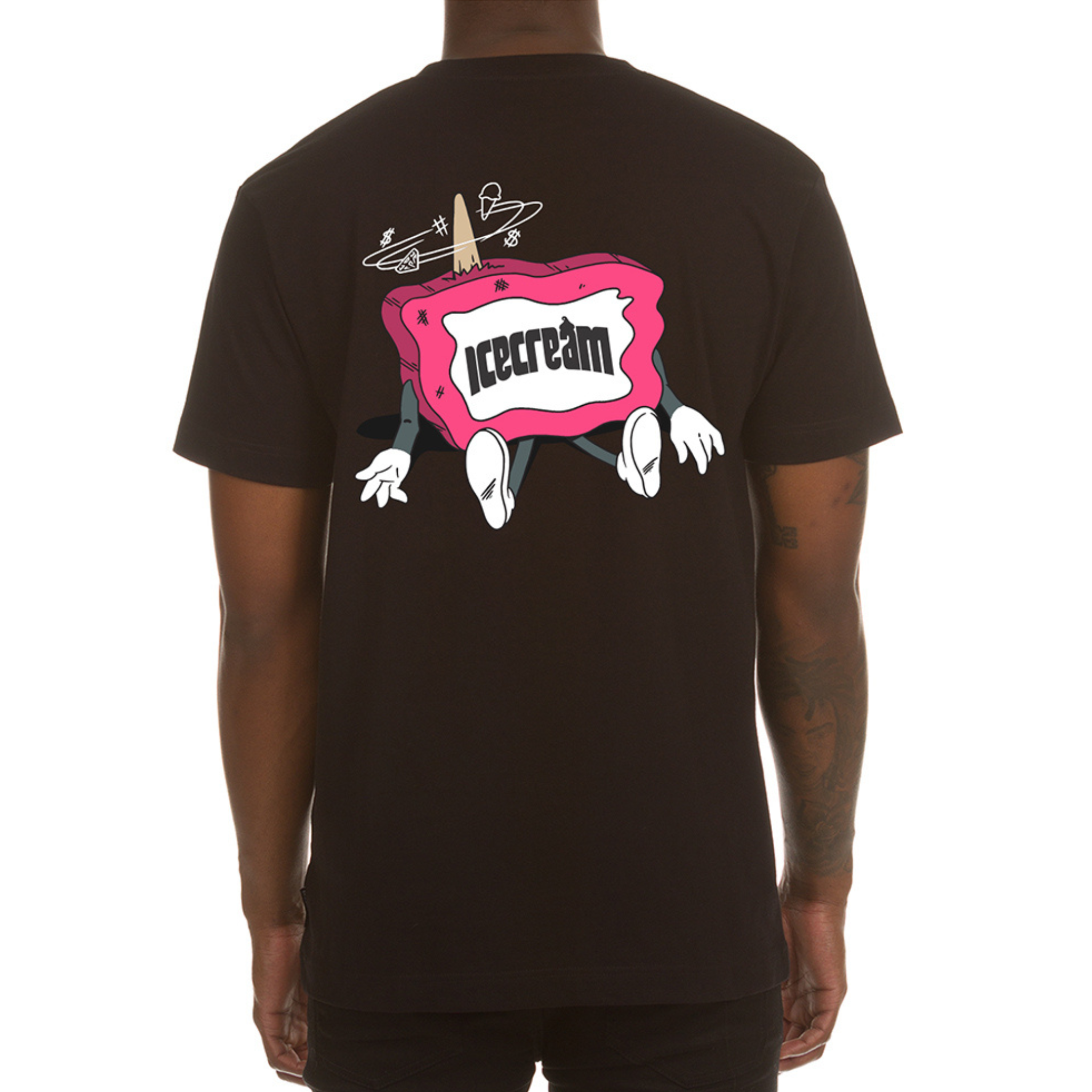 Ice Cream Knock Out SS Tee (Black)