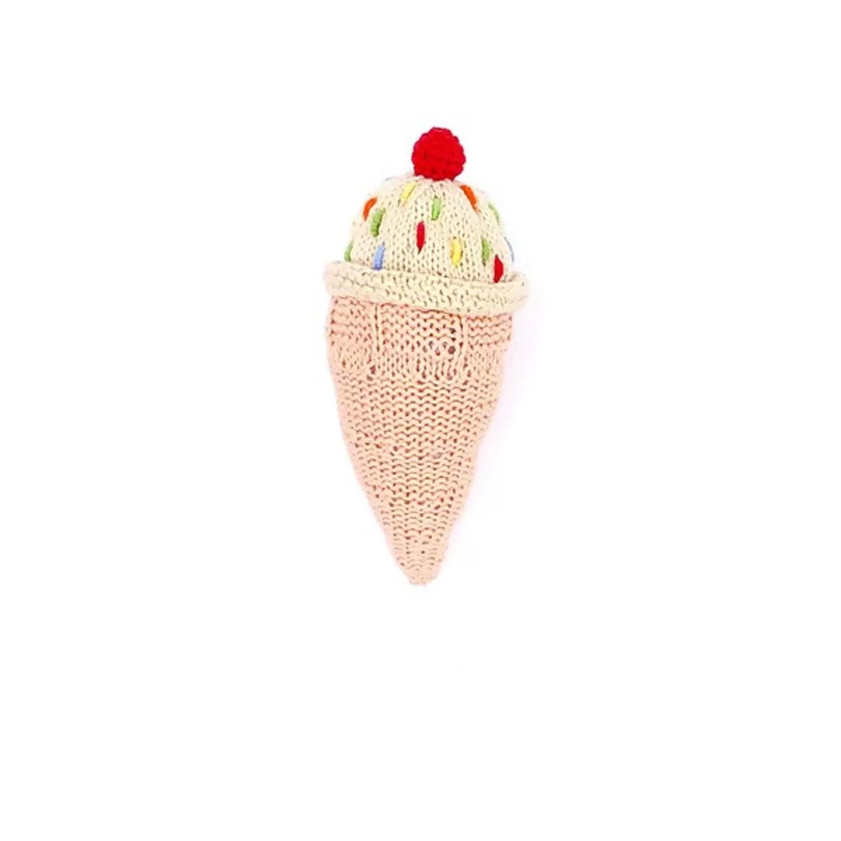 Ice cream rattle-Vanilla