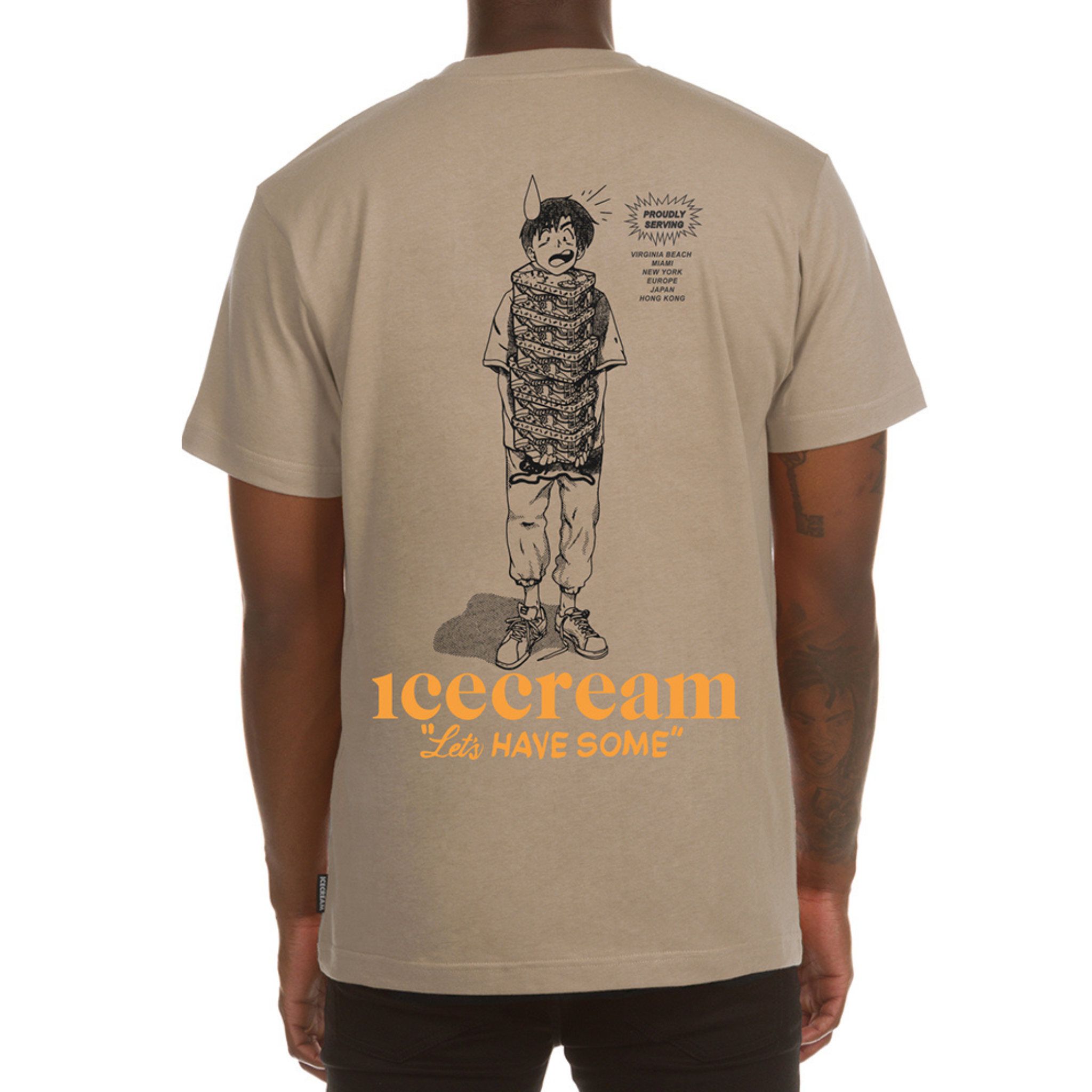 Ice Cream The Collector SS Tee (Chinchilla)