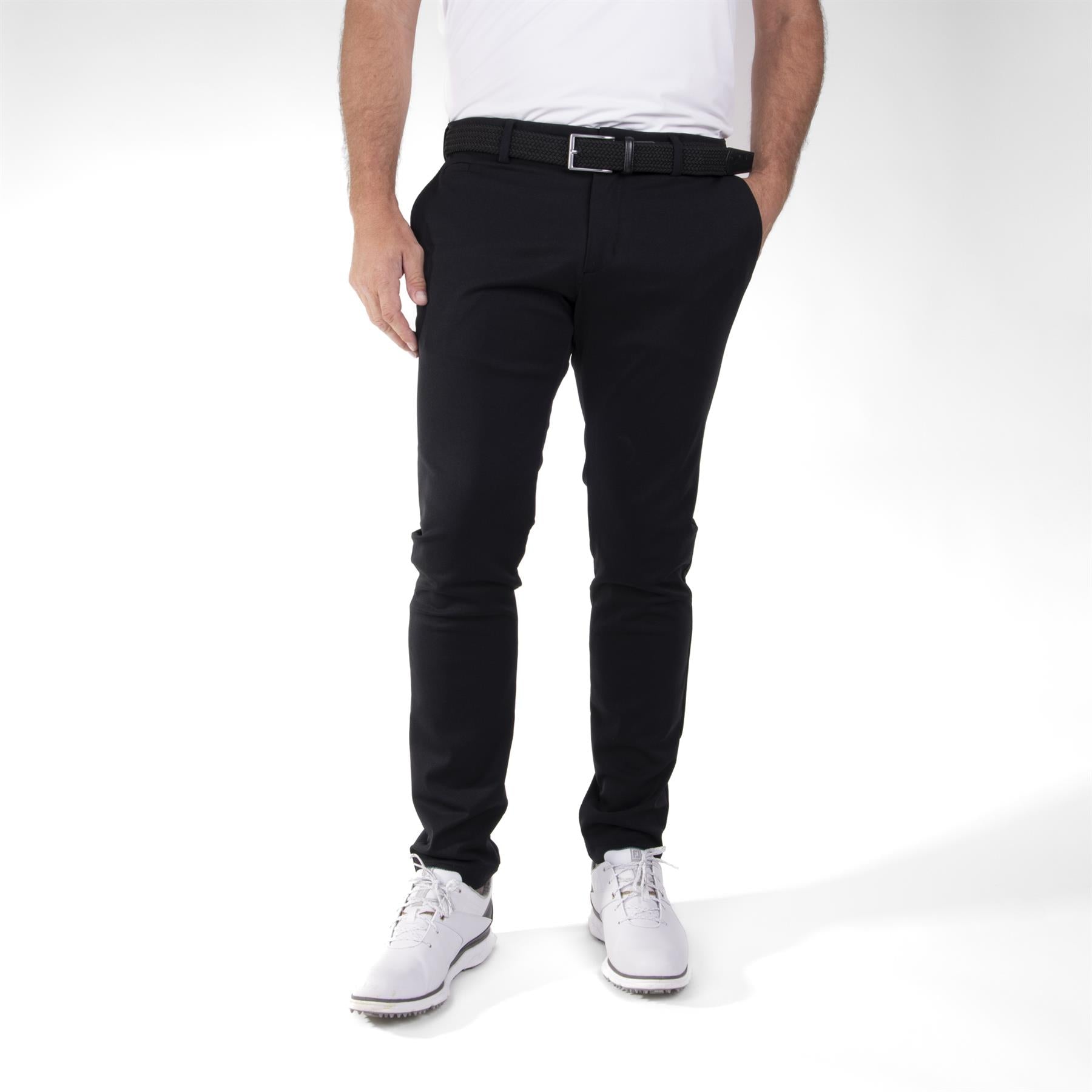 Ike Tailored Fit Trousers Black - 2024