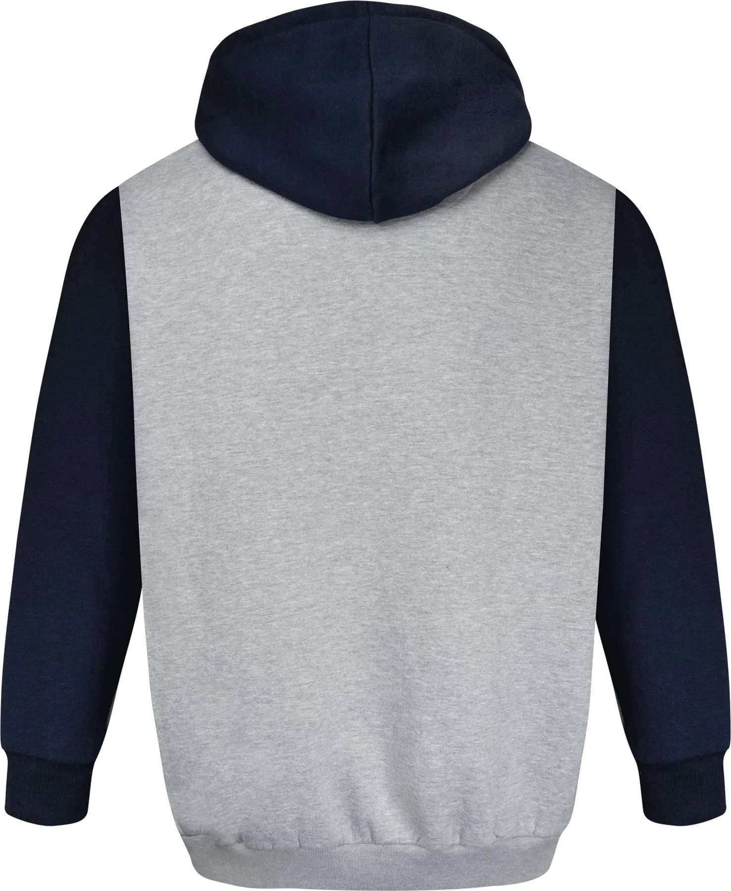 Jack & Jones Logo Cut And Sew Overhead Hoody - Navy